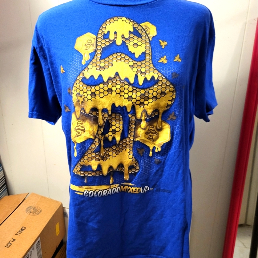 Men's Colorado mixed up cannabis shirt